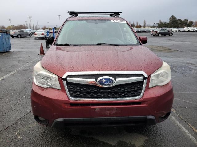  SUBARU FORESTER 2014 Бургунди