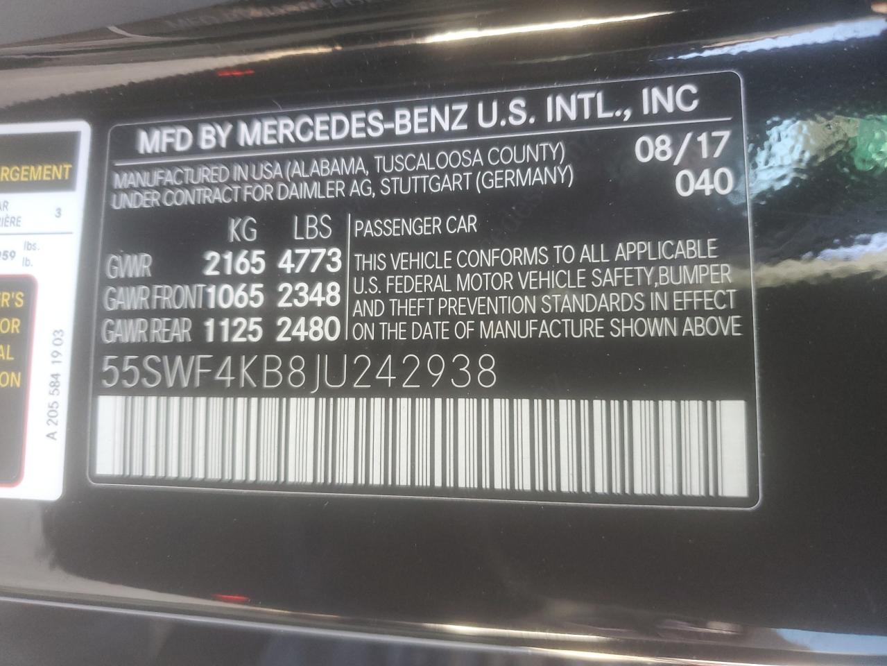 2018 Mercedes-Benz C-klasse - Image 14