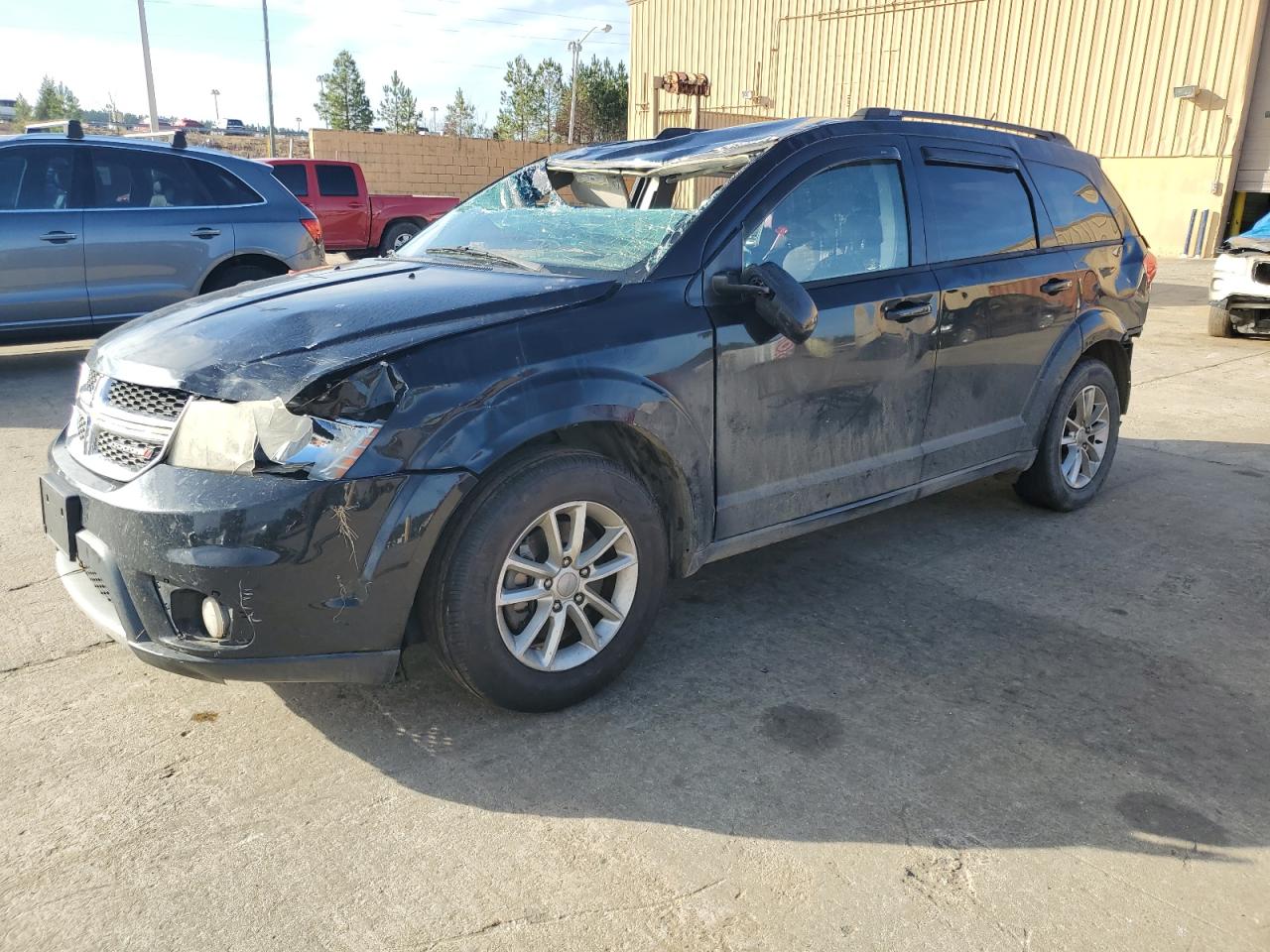 VIN 3C4PDDBG2FT611745 2015 DODGE JOURNEY no.1