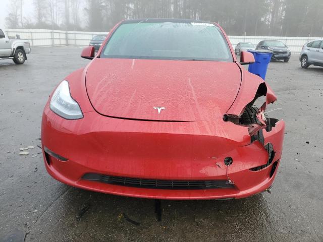  TESLA MODEL Y 2021 Czerwony