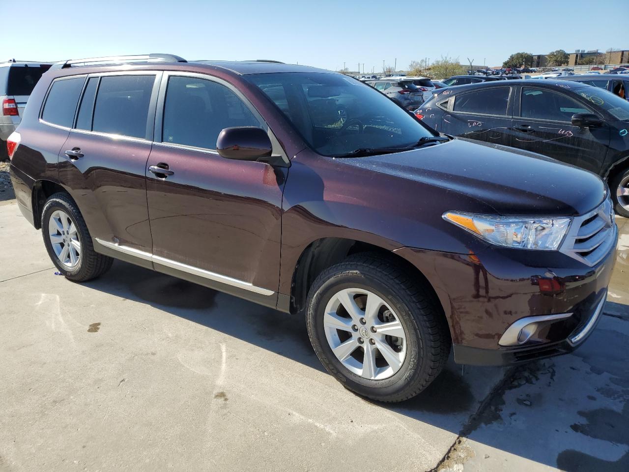 VIN 5TDZK3EH8DS094262 2013 TOYOTA HIGHLANDER no.4