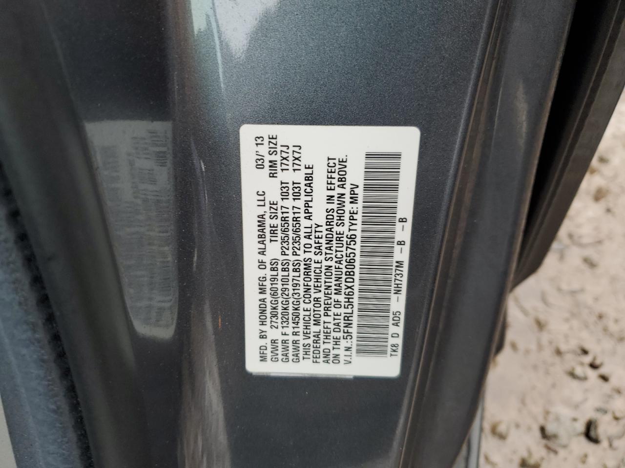 2013 Honda Odyssey - Image 13