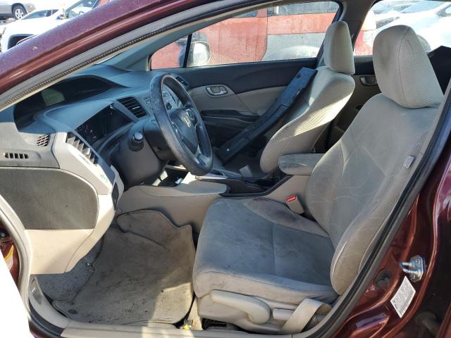  HONDA CIVIC 2012 Bordowy