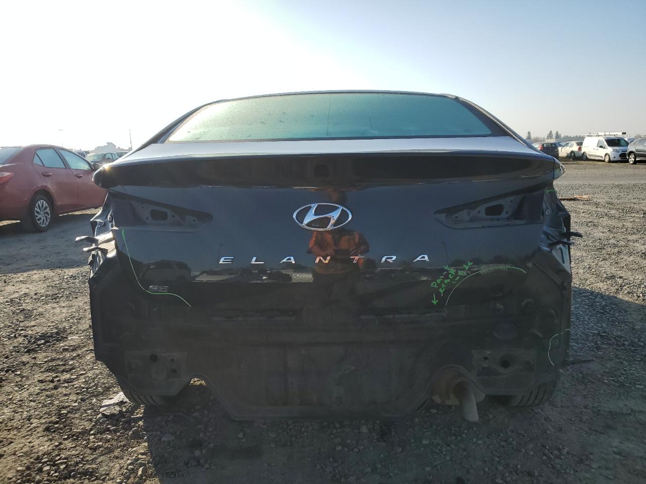 VIN KMHD74LF8KU790384 2019 HYUNDAI ELANTRA no.6