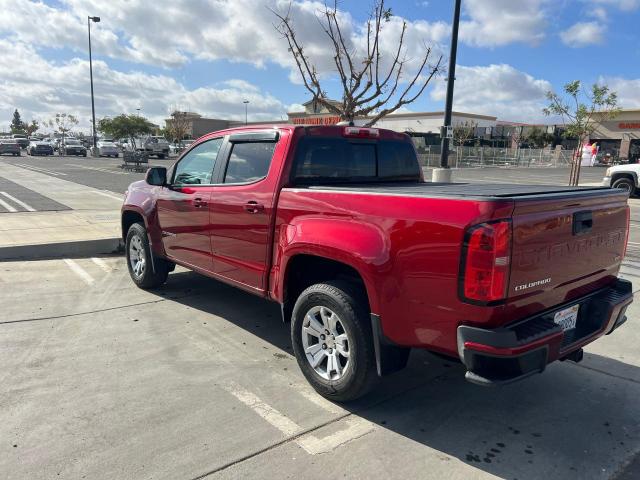  CHEVROLET COLORADO 2021 Czerwony