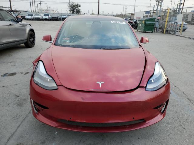  TESLA MODEL 3 2018 Красный