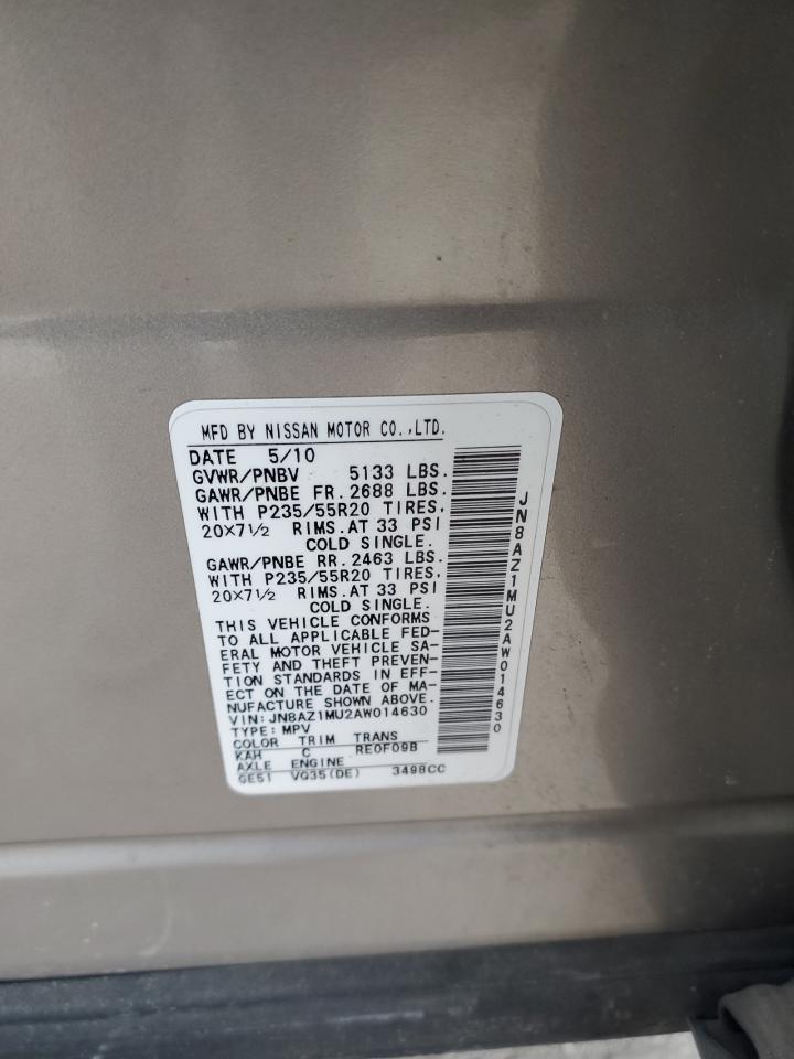 2010 Nissan Murano - Image 15