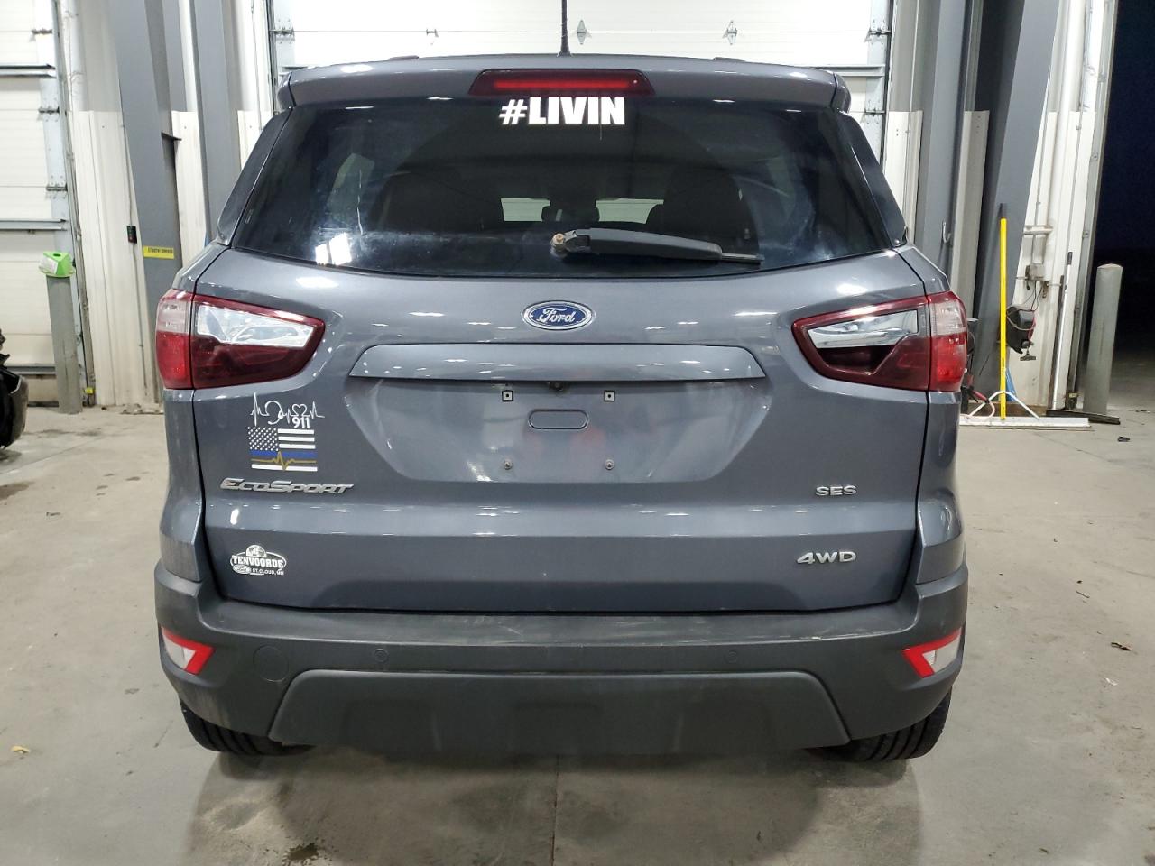 2018 Ford Ecosport Ses VIN: MAJ6P1CL4JC199318 Lot: 84007164