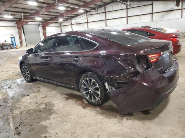  TOYOTA AVALON 2016 Burgundy