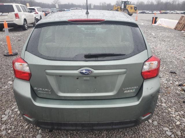  SUBARU IMPREZA 2015 Green