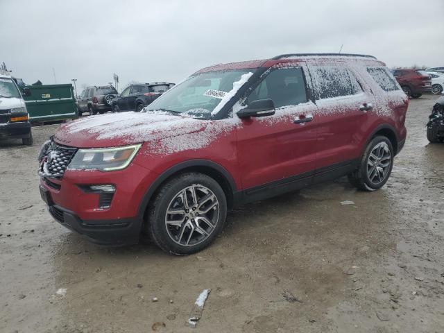  FORD EXPLORER 2018 Бургунди