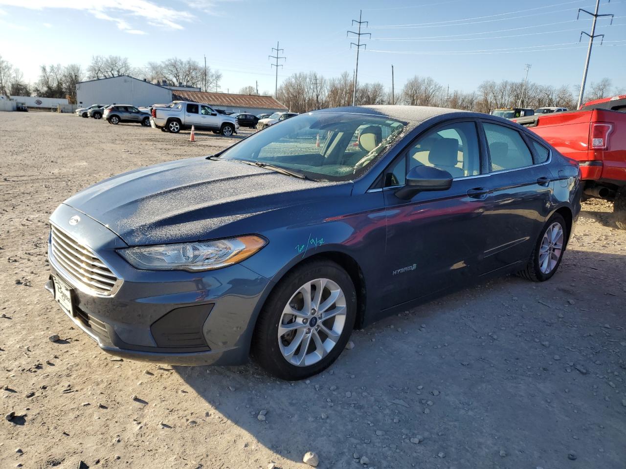 VIN 3FA6P0LU2KR185147 2019 FORD FUSION no.1