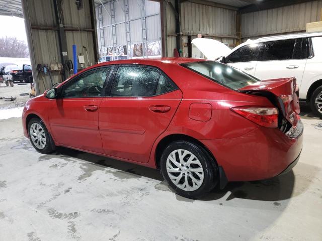  TOYOTA COROLLA 2019 Red