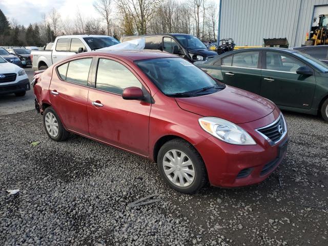  NISSAN VERSA 2014 Red