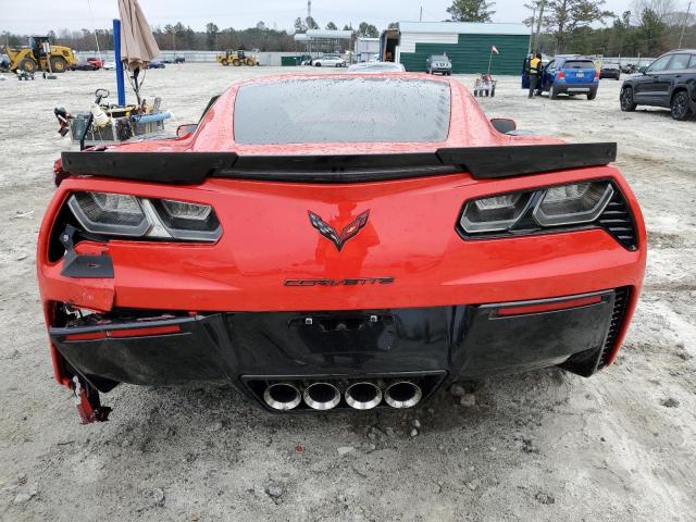  CHEVROLET CORVETTE 2019 Czerwony