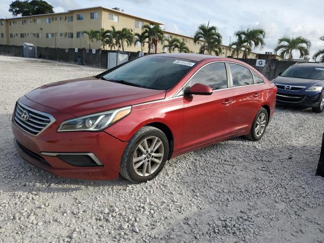 Sedans HYUNDAI SONATA 2016 Red