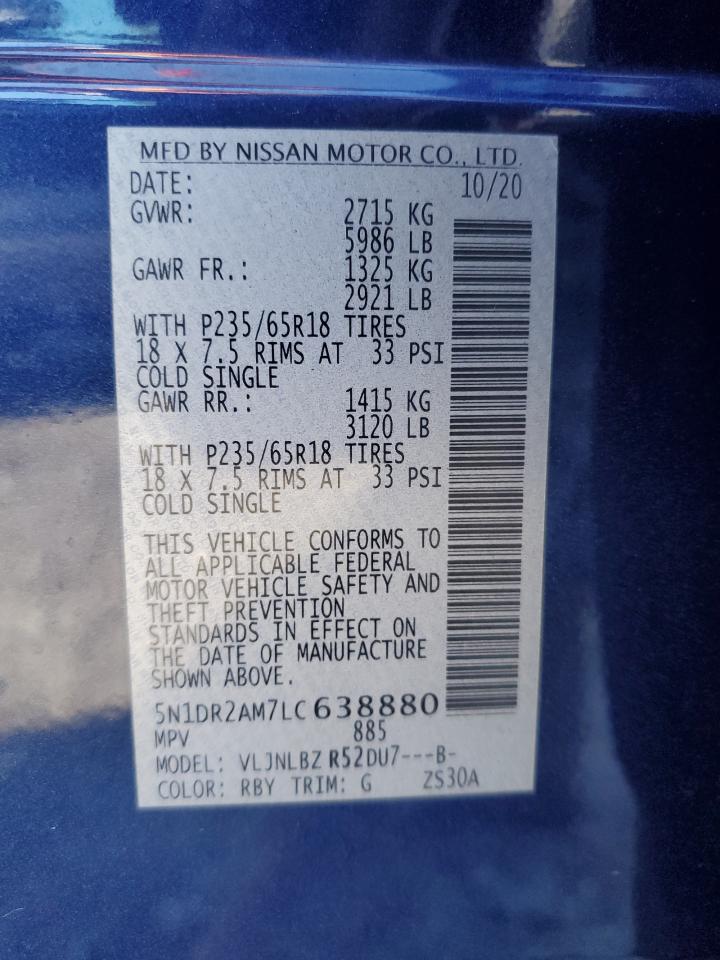 2020 Nissan Pathfinder - Image 14