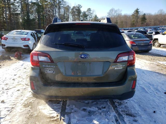  SUBARU OUTBACK 2015 Зеленый