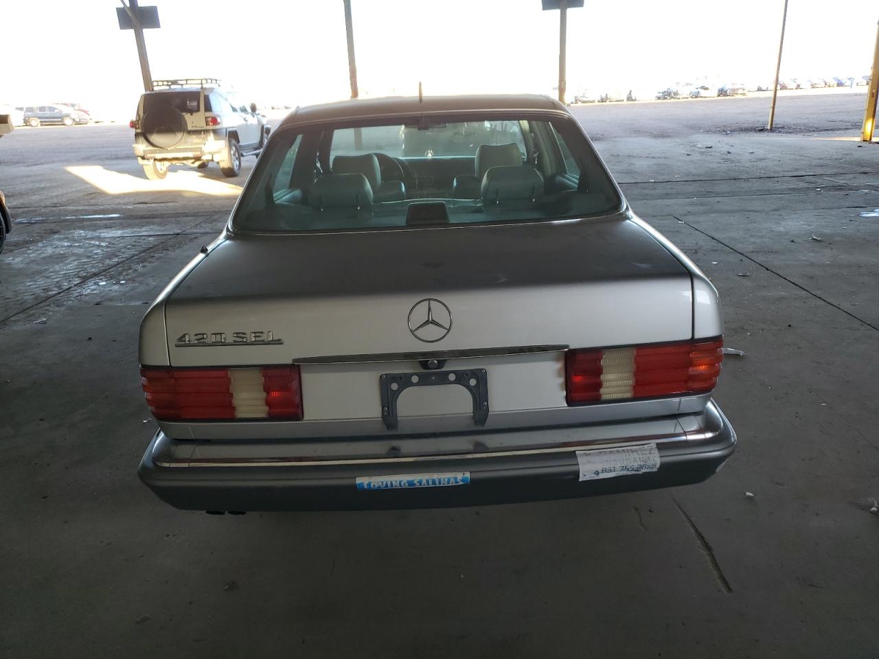 1991 Mercedes-Benz 420 Sel VIN: WDBCA35E4MA606626 Lot: 83870934