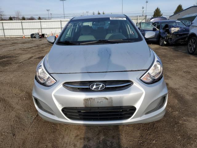  HYUNDAI ACCENT 2017 Сріблястий