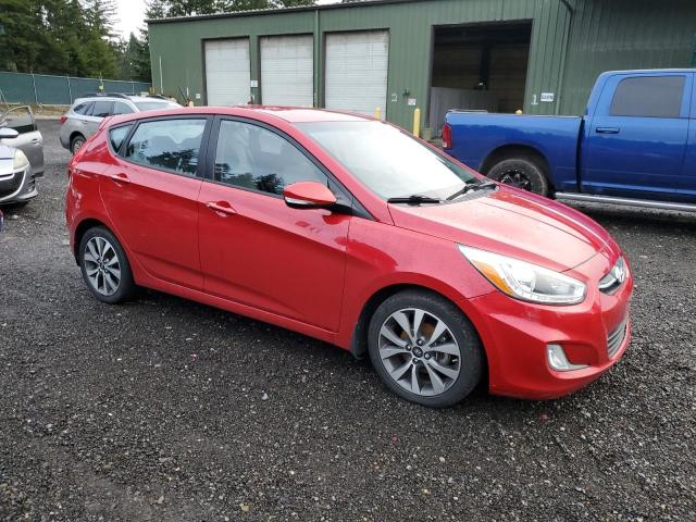  HYUNDAI ACCENT 2015 Red