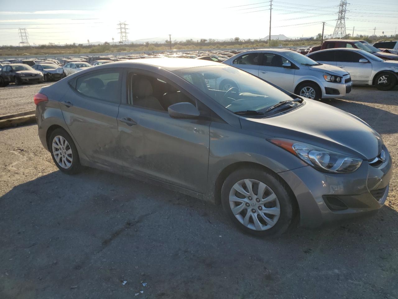 VIN 5NPDH4AEXDH196937 2013 HYUNDAI ELANTRA no.4