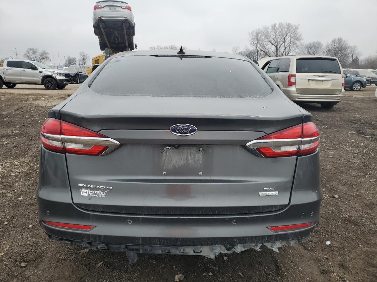 VIN 3FA6P0HD8KR248017 2019 FORD FUSION no.6