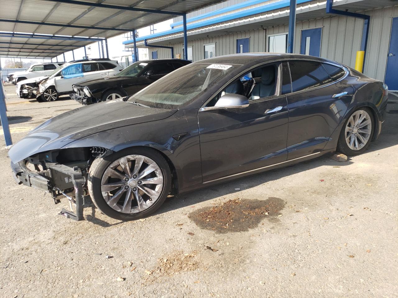 2018 Tesla Model S  იყიდება Sacramento-ში, CA - Front End