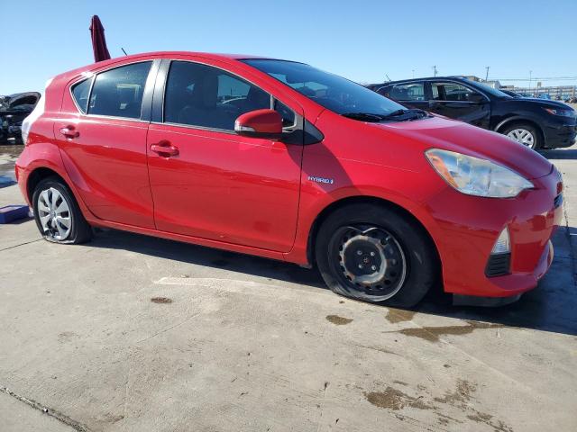  TOYOTA PRIUS 2014 Red