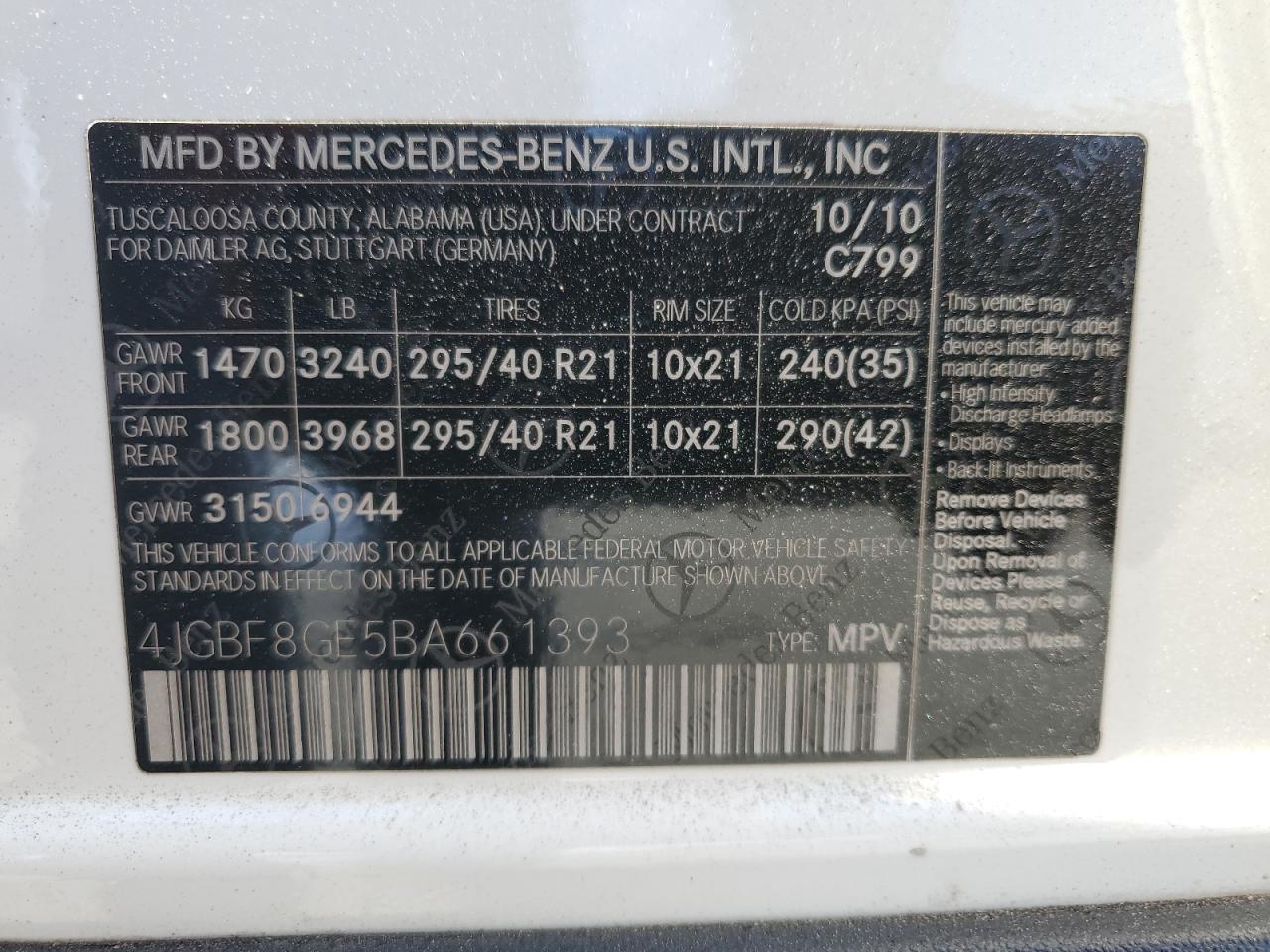 2011 Mercedes-Benz GL-klasse - Image 13