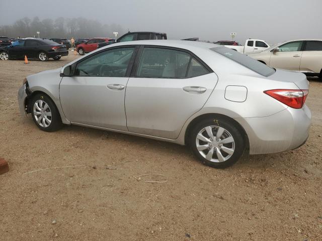  TOYOTA COROLLA 2015 Silver