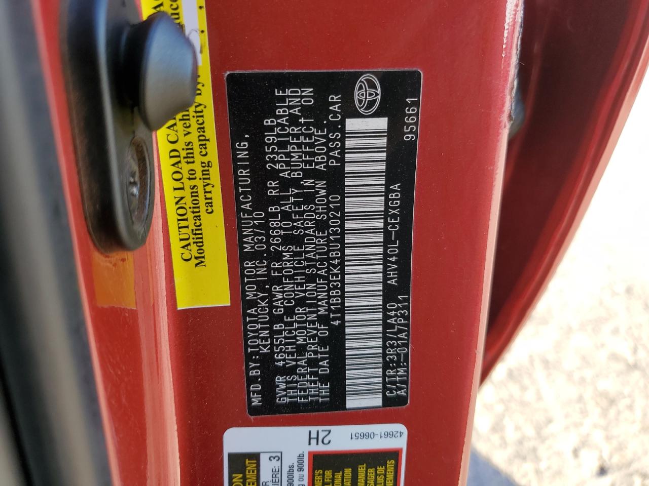 2011 Toyota Camry - Image 12