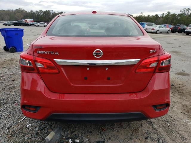  NISSAN SENTRA 2018 Red