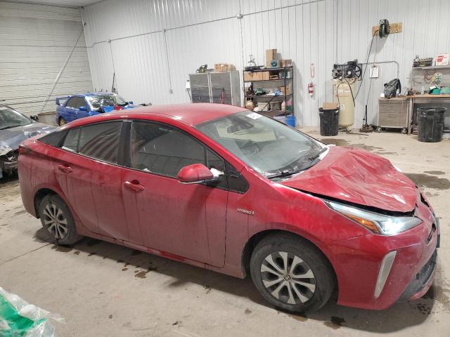  TOYOTA PRIUS 2019 Бургунди