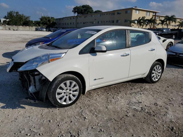 Hatchbacks NISSAN LEAF 2013 White