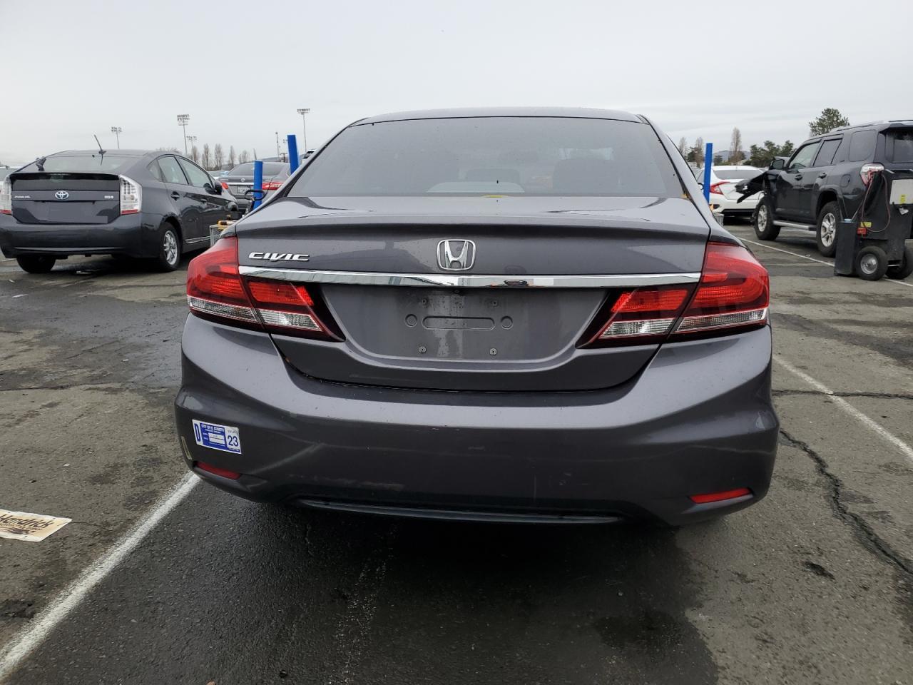 VIN 2HGFB2F87FH535295 2015 HONDA CIVIC no.6