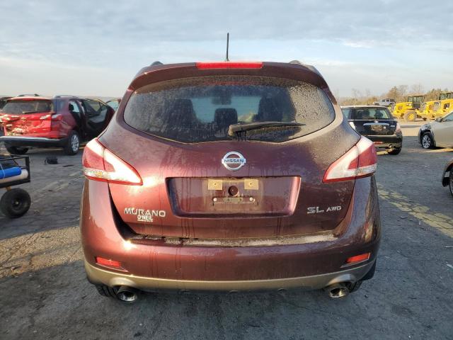  NISSAN MURANO 2014 Бургунді