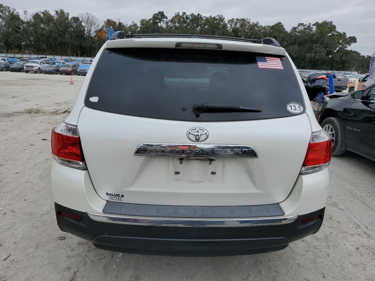 VIN 5TDYK3EH3DS132329 2013 TOYOTA HIGHLANDER no.6