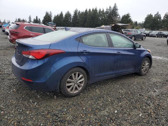  HYUNDAI ELANTRA 2016 Blue