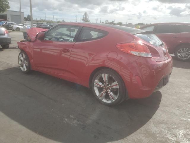  HYUNDAI VELOSTER 2013 Красный