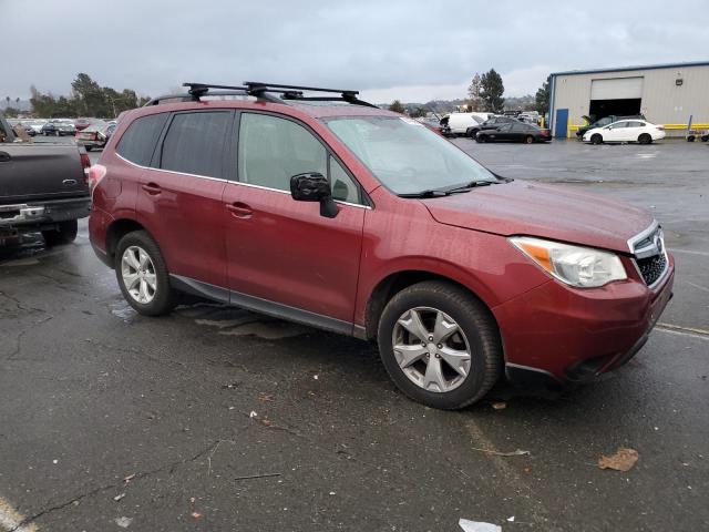  SUBARU FORESTER 2014 Бургунди