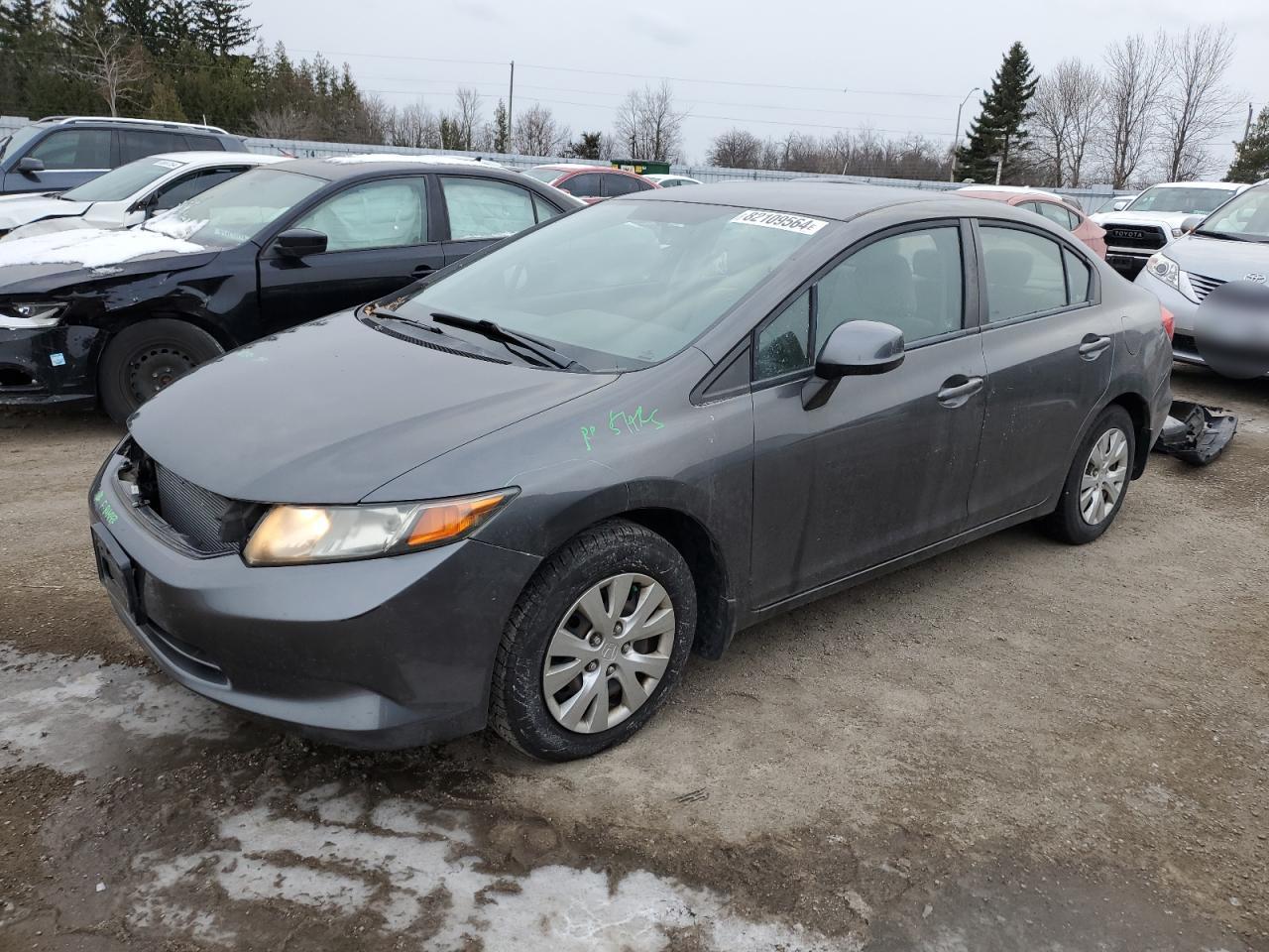 2012 Honda Civic Lx იყიდება Bowmanville-ში, ON - Front End