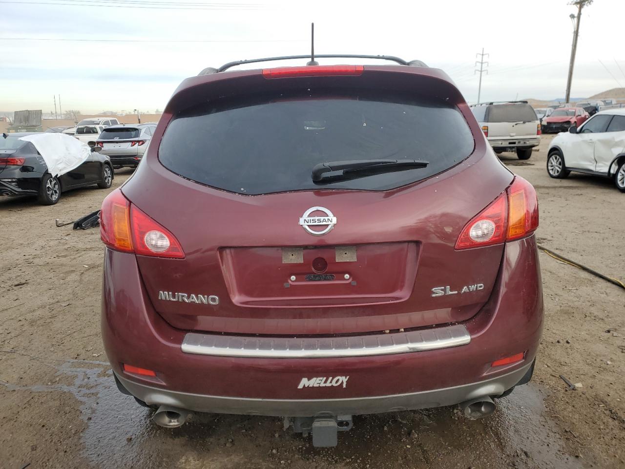 2009 Nissan Murano S VIN: JN8AZ18W59W148328 Lot: 84672794