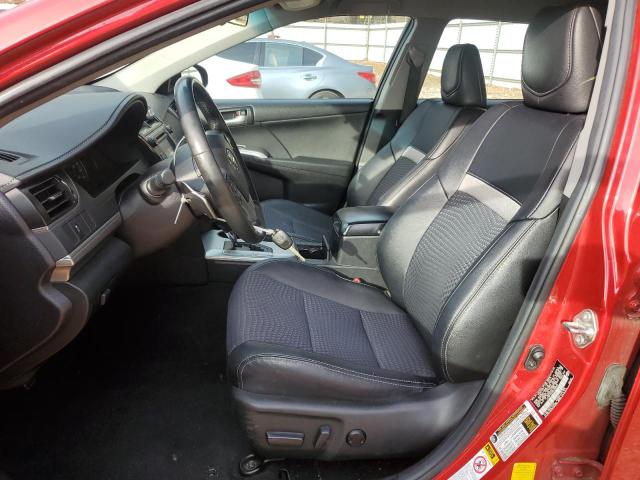  TOYOTA CAMRY 2014 Red