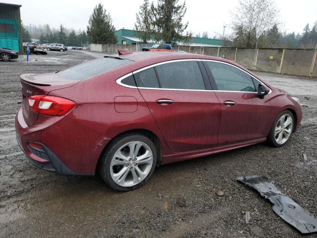  CHEVROLET CRUZE 2016 Бургунді