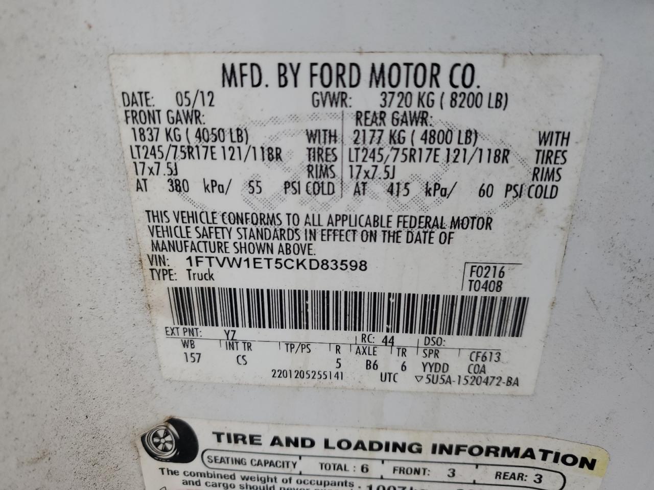 2012 Ford F-150 - Image 12