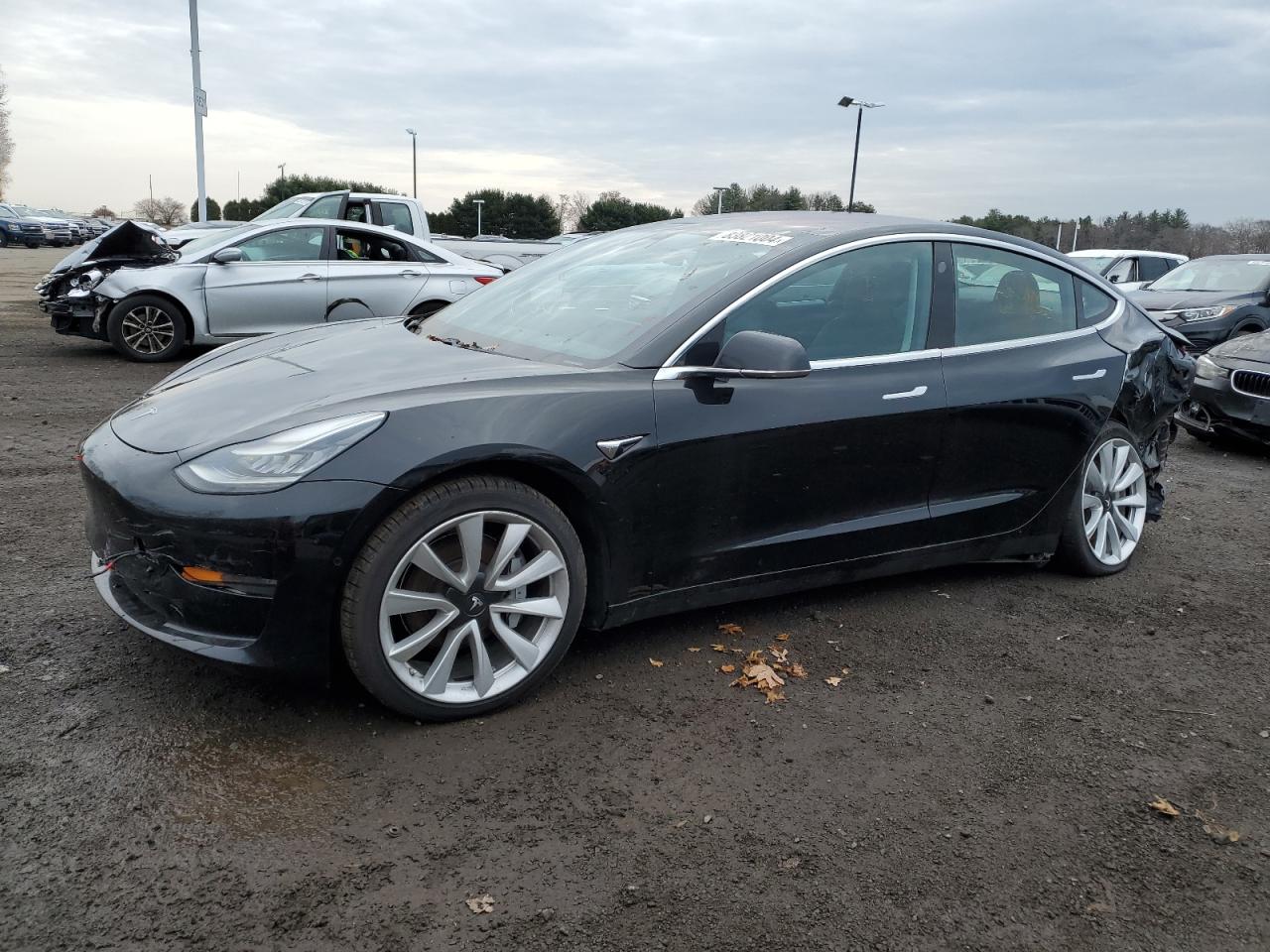 VIN 5YJ3E1EAXJF154501 2018 TESLA MODEL 3 no.1