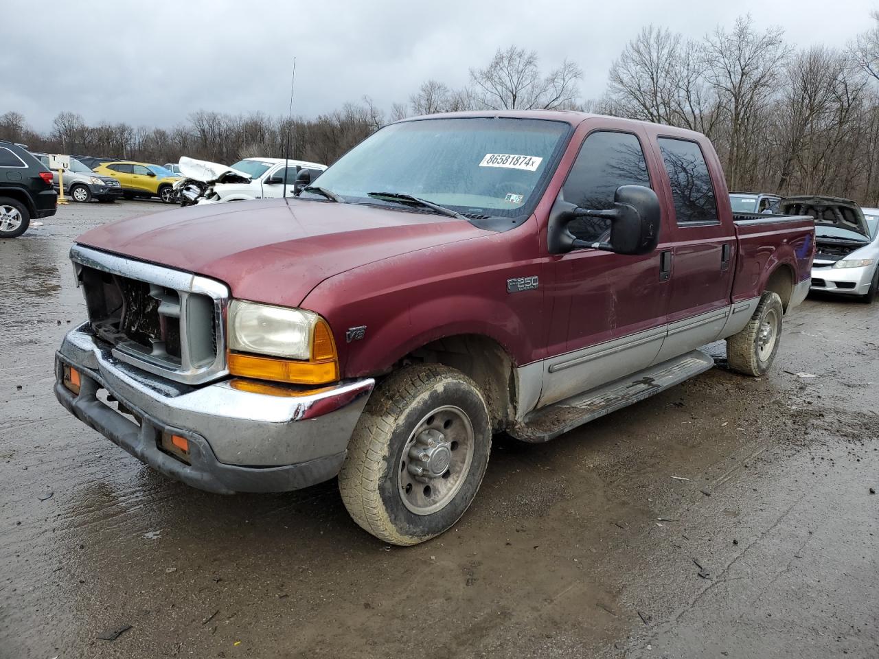 1999 Ford F250 Super Duty VIN: 1FTNW20LXXEC49008 Lot: 86581874