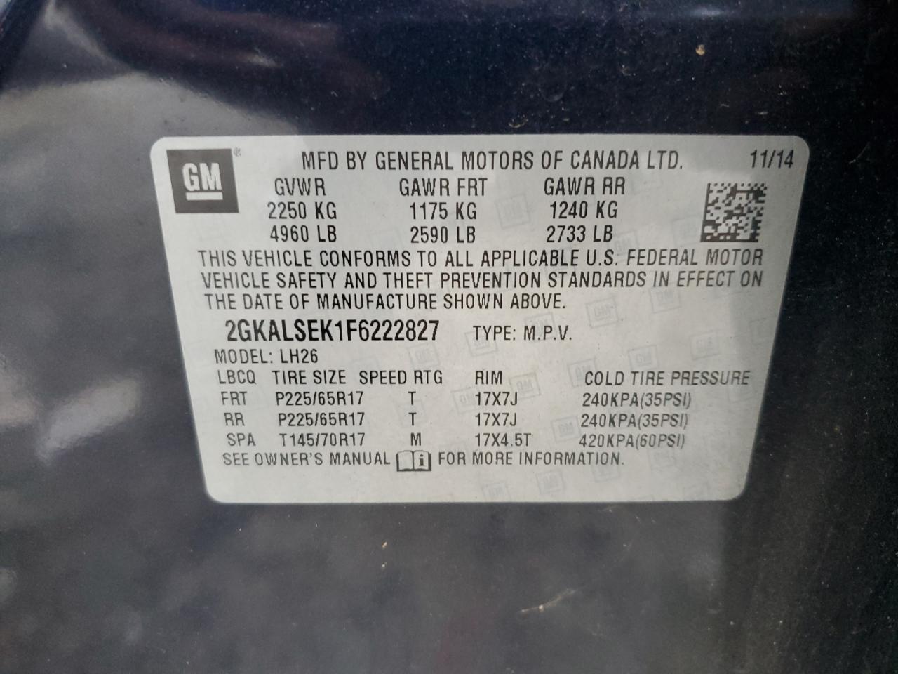 2015 GMC Terrain - Image 13