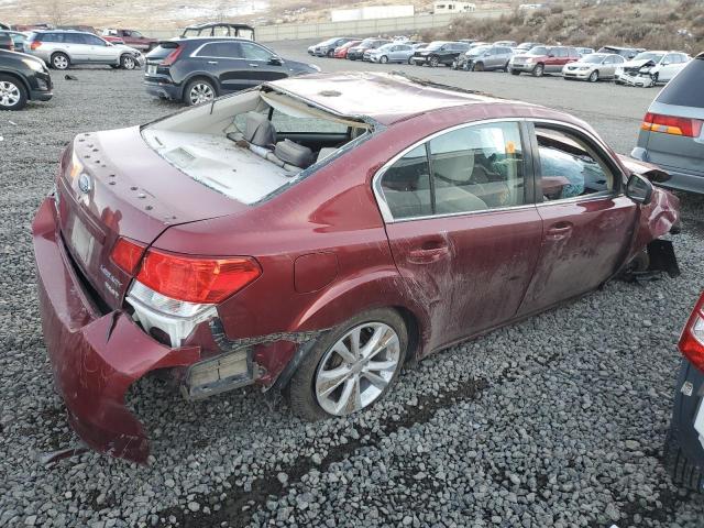  SUBARU LEGACY 2014 Бургунді